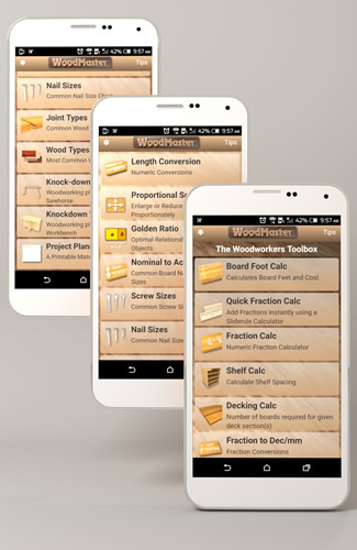 Android woodworking apps Main Image
