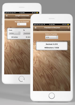 WoodMaster Woodworking app for iPhone, Android and iPad ...
