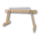 Woodworking app Knock-down Sawhorse Plans from WoodMaster